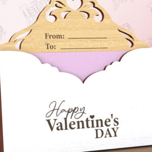 Intra απο ξύλο plywood 3mm-4mm πάχος – Κάτοχος δωροκάρτας για την ημέρα του Αγίου Βαλεντίνου | Δώρο Δίασταση  20x20 cm INTRAFABR-110259589