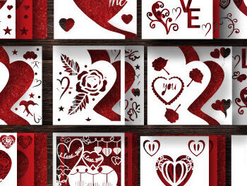 Intra απο ξύλο plywood 3mm-4mm πάχος – Δωροκάρτα για την Ημέρα του Αγίου Βαλεντίνου Πακέτο 826 Δίασταση  20x20 cm INTRAFABR-56565978 - Image 1