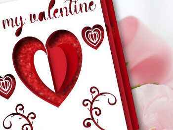 Intra απο ξύλο plywood 3mm-4mm πάχος – Δωροκάρτα για την Ημέρα του Αγίου Βαλεντίνου Πακέτο 826 Δίασταση  20x20 cm INTRAFABR-56565978 - Image 2