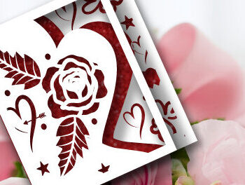 Intra απο ξύλο plywood 3mm-4mm πάχος – Δωροκάρτα για την Ημέρα του Αγίου Βαλεντίνου Πακέτο 826 Δίασταση  20x20 cm INTRAFABR-56565978 - Image 5