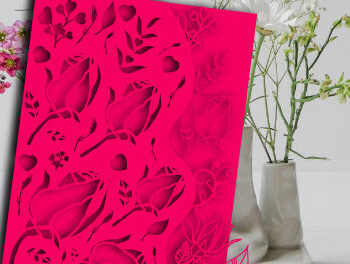 Intra απο ξύλο plywood 3mm-4mm πάχος – Δωροκάρτα για την Ημέρα του Αγίου Βαλεντίνου Πακέτο 846 Δίασταση  20x20 cm INTRAFABR-87444175 - Image 2