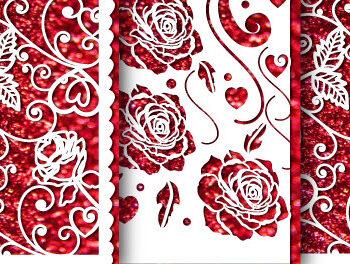 Intra απο ξύλο plywood 3mm-4mm πάχος – Δωροκάρτα για την Ημέρα του Αγίου Βαλεντίνου Πακέτο 846 Δίασταση  20x20 cm INTRAFABR-87444175 - Image 3