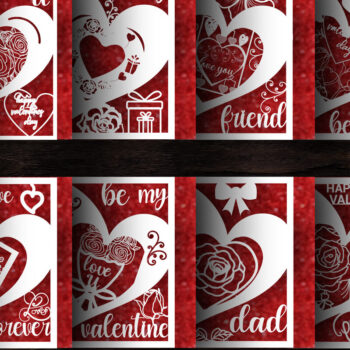 Intra απο ξύλο plywood 3mm-4mm πάχος – Δωροκάρτα για την Ημέρα του Αγίου Βαλεντίνου Πακέτο 865 Δίασταση  20x20 cm INTRAFABR-88766240 - Image 1