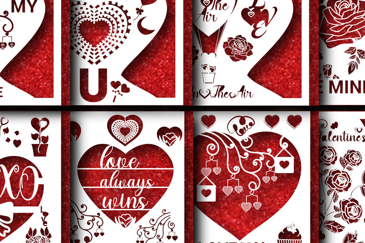 Intra απο ξύλο plywood 3mm-4mm πάχος – Δωροκάρτα για την Ημέρα του Αγίου Βαλεντίνου Πακέτο 872 Δίασταση  20x20 cm INTRAFABR-88981107