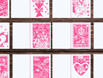 Intra απο ξύλο plywood 3mm-4mm πάχος – Δωροκάρτα για την Ημέρα του Αγίου Βαλεντίνου Bundle1002 Δίασταση  20x20 cm INTRAFABR-88145966 - Image 7
