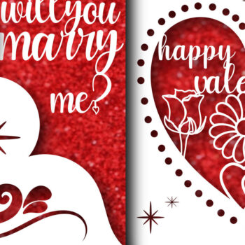 Intra απο ξύλο plywood 3mm-4mm πάχος – Δωροκάρτα για την Ημέρα του Αγίου Βαλεντίνου Bundle1008 Δίασταση  20x20 cm INTRAFABR-89301399 - Image 3