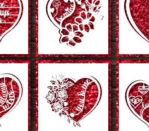 Intra απο ξύλο plywood 3mm-4mm πάχος – Δωροκάρτα για την Ημέρα του Αγίου Βαλεντίνου Bundle1404 Δίασταση  20x20 cm INTRAFABR-115635267