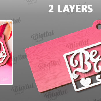 Intra απο ξύλο plywood 3mm-4mm πάχος – Ετικέτες δώρου για την ημέρα του Αγίου Βαλεντίνου Πακέτο LaserCut Δίασταση  20x20 cm INTRAFABR-113337762 - Image 10