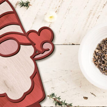 Intra απο ξύλο plywood 3mm-4mm πάχος – Αρχείο πολλαπλών επιπέδων GNOME για την Ημέρα του Αγίου Βαλεντίνου Δίασταση  20x20 cm INTRAFABR-86742532 - Image 2