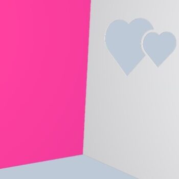 Intra απο ξύλο plywood 3mm-4mm πάχος – Ευχετήρια κάρτα για την ημέρα του Αγίου Βαλεντίνου Δίασταση 20x20 cm INTRAFABR-57622587 - Image 3