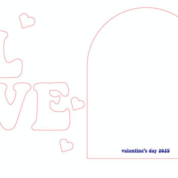 Intra απο ξύλο plywood 3mm-4mm πάχος – Ημέρα του Αγίου Βαλεντίνου Hand Print Δίασταση  20x20 cm INTRAFABR-114049528 - Image 3