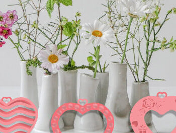 Intra απο ξύλο plywood 3mm-4mm πάχος – Ημέρα του Αγίου Βαλεντίνου Heart 2 Layer Cut841 Δίασταση  20x20 cm INTRAFABR-115129508 - Image 2