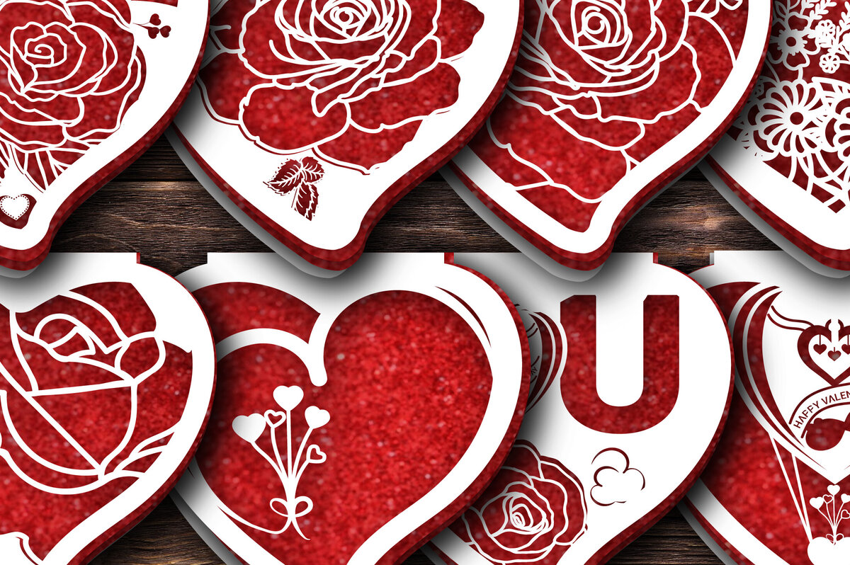 Intra απο ξύλο plywood 3mm-4mm πάχος – Δωροκάρτα για την ημέρα του Αγίου Βαλεντίνου 1003 Δίασταση  20x20 cm INTRAFABR-89598745