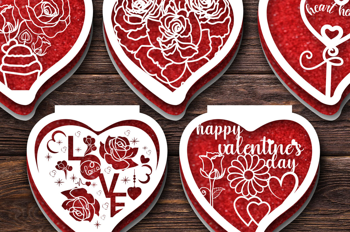 Intra απο ξύλο plywood 3mm-4mm πάχος – Δωροκάρτα για την ημέρα του Αγίου Βαλεντίνου 1005 Δίασταση  20x20 cm INTRAFABR-89621794