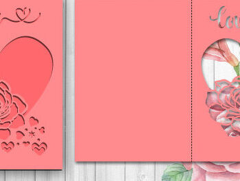 Intra απο ξύλο plywood 3mm-4mm πάχος – Αρχείο αποκοπής Heart Day Valentine's Day 1362 Δίασταση  20x20 cm INTRAFABR-115154034 - Image 1