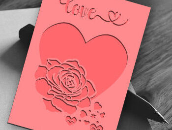 Intra απο ξύλο plywood 3mm-4mm πάχος – Αρχείο αποκοπής Heart Day Valentine's Day 1362 Δίασταση  20x20 cm INTRAFABR-115154034 - Image 3