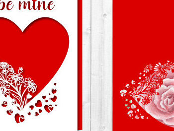 Intra απο ξύλο plywood 3mm-4mm πάχος – Αρχείο αποκοπής Heart Day Valentine's Day 1382 Δίασταση  20x20 cm INTRAFABR-115355533 - Image 3