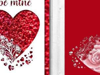 Intra απο ξύλο plywood 3mm-4mm πάχος – Αρχείο αποκοπής Heart Day Valentine's Day 1382 Δίασταση  20x20 cm INTRAFABR-115355533 - Image 4