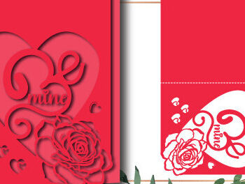 Intra απο ξύλο plywood 3mm-4mm πάχος – Αρχείο αποκοπής Heart Day Valentine's Day 1384 Δίασταση  20x20 cm INTRAFABR-115368660 - Image 1