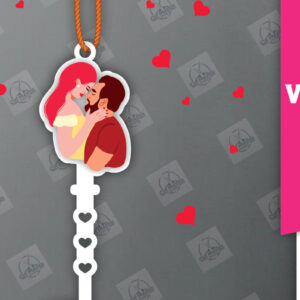 Intra απο ξύλο plywood 3mm-4mm πάχος – Ημέρα του Αγίου Βαλεντίνου Key Δίασταση  20x20 cm INTRAFABR-113133801