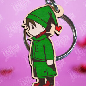 Intra απο ξύλο plywood 3mm-4mm πάχος – Μπρελόκ για την ημέρα του Αγίου Βαλεντίνου | Χαριτωμένο μπρελόκ Δίασταση  5x5 cm INTRAFABR-110278921