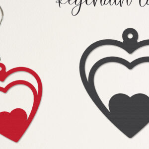 Intra απο ξύλο plywood 3mm-4mm πάχος – Κοπή λέιζερ με μπρελόκ για την ημέρα του Αγίου Βαλεντίνου Δίασταση  5x5 cm INTRAFABR-113951969