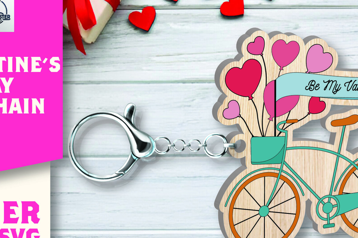 Intra απο ξύλο plywood 3mm-4mm πάχος – Μπρελόκ για την Ημέρα του Αγίου Βαλεντίνου Δίασταση  5x5 cm INTRAFABR-109702242