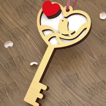 Intra απο ξύλο plywood 3mm-4mm πάχος – Πακέτο κλειδιών για την ημέρα του Αγίου Βαλεντίνου | Ιδέα δώρου Δίασταση  20x20 cm INTRAFABR-110260672 - Image 11