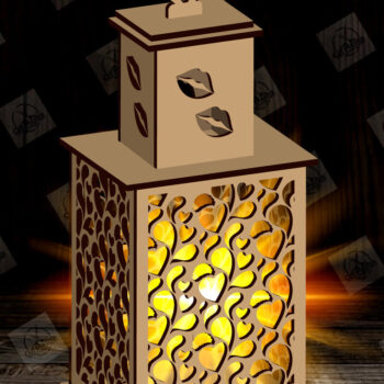 Intra απο ξύλο plywood 3mm-4mm πάχος – Πακέτο κοπής φαναριού για την ημέρα του Αγίου Βαλεντίνου Δίασταση  20x20 cm INTRAFABR-115157324 - Image 9