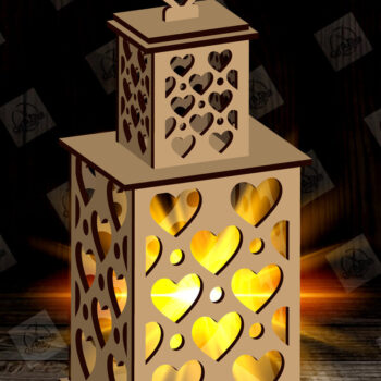 Intra απο ξύλο plywood 3mm-4mm πάχος – Πακέτο κοπής φαναριού για την ημέρα του Αγίου Βαλεντίνου Δίασταση  20x20 cm INTRAFABR-115157324 - Image 10