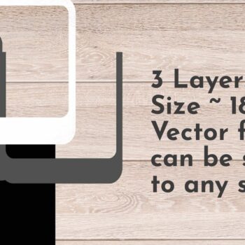 Intra απο ξύλο plywood 3mm-4mm πάχος – Κοπή λέιζερ για την ημέρα του Αγίου Βαλεντίνου, κορνίζα Δίασταση  20x20 cm INTRAFABR-57390235 - Image 2