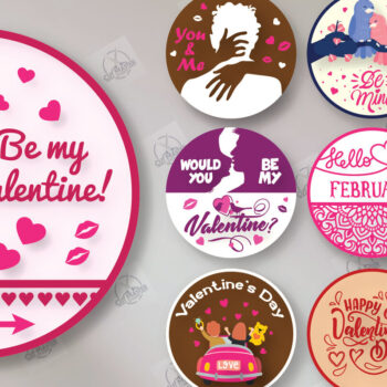 Intra απο ξύλο plywood 3mm-4mm πάχος – Πακέτο Cut για την Ημέρα του Αγίου Βαλεντίνου Δίασταση  20x20 cm INTRAFABR-115158033 - Image 10