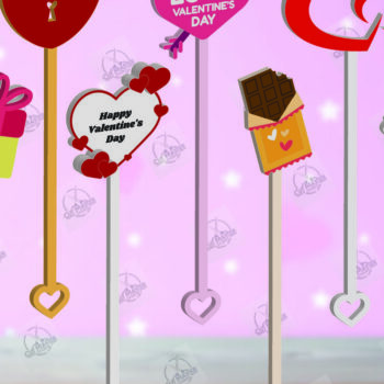 Intra απο ξύλο plywood 3mm-4mm πάχος – Πακέτο Cut για την Ημέρα του Αγίου Βαλεντίνου Δίασταση  20x20 cm INTRAFABR-115158033 - Image 11