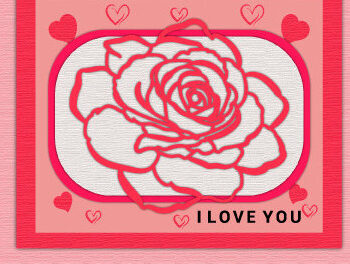 Intra απο ξύλο plywood 3mm-4mm πάχος – Αρχείο αποκοπής Layer Day Valentine 1366 Δίασταση  20x20 cm INTRAFABR-115144516 - Image 1