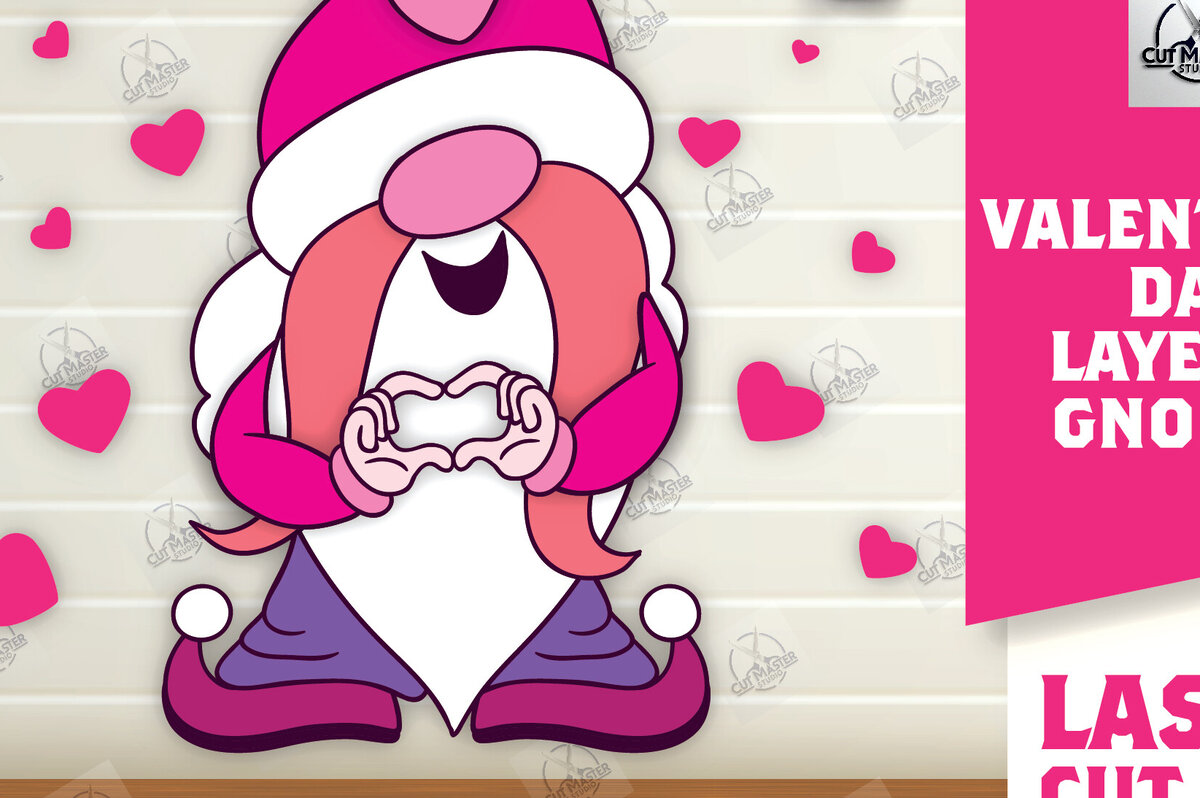 Intra απο ξύλο plywood 3mm-4mm πάχος – Κοψίματα με λέιζερ για την ημέρα του Αγίου Βαλεντίνου Δίασταση  20x20 cm INTRAFABR-112336216