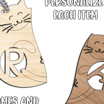 Intra απο ξύλο plywood 3mm-4mm πάχος – Ημέρα του Αγίου Βαλεντίνου Love Keychain Letter R Δίασταση  5x5 cm INTRAFABR-113483270 - Image 3