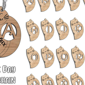 Intra απο ξύλο plywood 3mm-4mm πάχος – Ημέρα του Αγίου Βαλεντίνου Love Keychain Letter Y Δίασταση  5x5 cm INTRAFABR-113530934 - Image 1