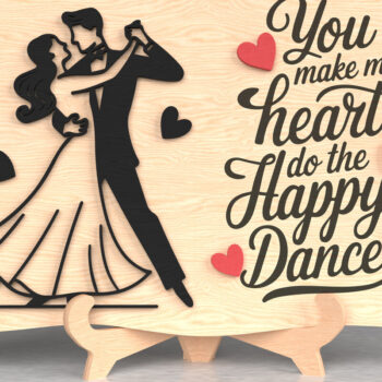 Intra απο ξύλο plywood 3mm-4mm πάχος – Πακέτα αγάπης για την ημέρα του Αγίου Βαλεντίνου Δίασταση  20x20 cm INTRAFABR-110819861 - Image 8