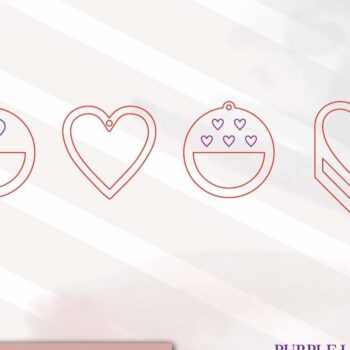 Intra απο ξύλο plywood 3mm-4mm πάχος – Ημέρα του Αγίου Βαλεντίνου Macrame Δίασταση  20x20 cm INTRAFABR-75009968 - Image 2