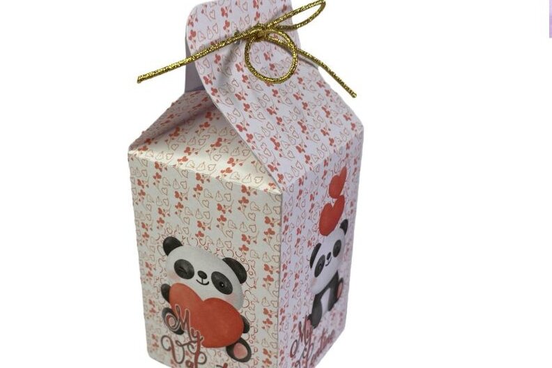 Intra απο ξύλο plywood 3mm-4mm πάχος – Πρότυπο κιβωτίου γάλακτος για την ημέρα του Αγίου Βαλεντίνου Δίασταση  20x20 cm INTRAFABR-57971329