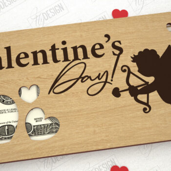 Intra απο ξύλο plywood 3mm-4mm πάχος – Πακέτο θήκης χρημάτων για την ημέρα του Αγίου Βαλεντίνου Δίασταση  20x20 cm INTRAFABR-111358168 - Image 10