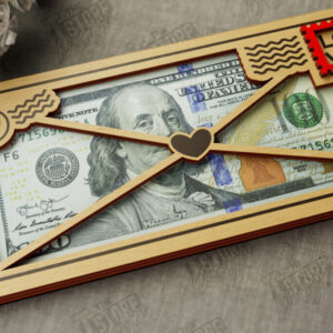 Intra απο ξύλο plywood 3mm-4mm πάχος – Κάτοχος χρημάτων για την ημέρα του Αγίου Βαλεντίνου | Ιδέα δώρου Δίασταση  20x20 cm INTRAFABR-112498600