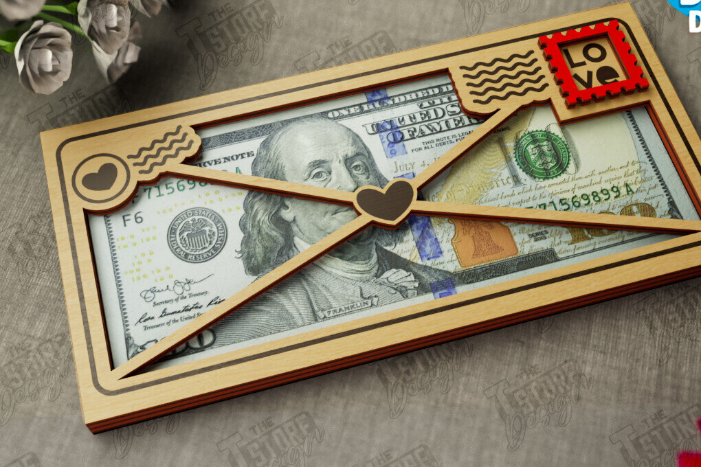 Intra απο ξύλο plywood 3mm-4mm πάχος – Κάτοχος χρημάτων για την ημέρα του Αγίου Βαλεντίνου | Ιδέα δώρου Δίασταση  20x20 cm INTRAFABR-112498600