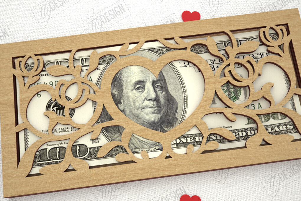 Intra απο ξύλο plywood 3mm-4mm πάχος – Κάτοχος χρημάτων για την ημέρα του Αγίου Βαλεντίνου | Ιδέα δώρου Δίασταση  20x20 cm INTRAFABR-111357896