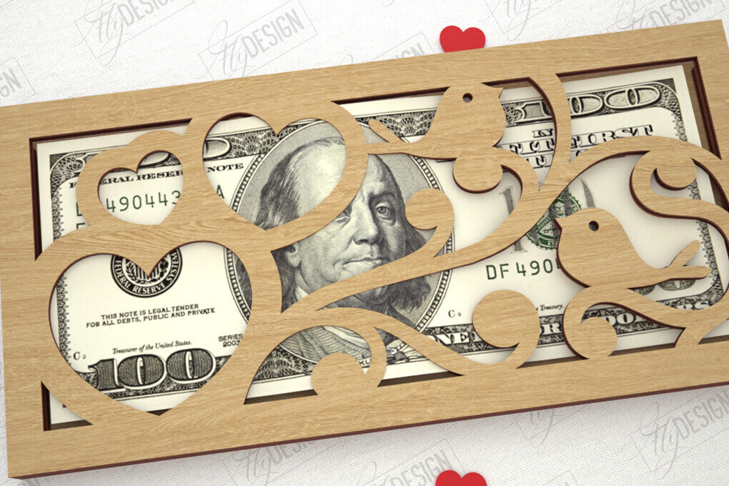 Intra απο ξύλο plywood 3mm-4mm πάχος – Κάτοχος χρημάτων για την ημέρα του Αγίου Βαλεντίνου | Ιδέα δώρου Δίασταση  20x20 cm INTRAFABR-111357906