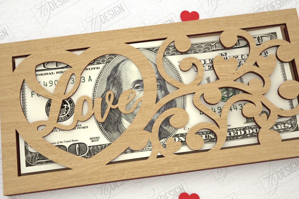 Intra απο ξύλο plywood 3mm-4mm πάχος – Κάτοχος χρημάτων για την ημέρα του Αγίου Βαλεντίνου | Ιδέα δώρου Δίασταση  20x20 cm INTRAFABR-111357912