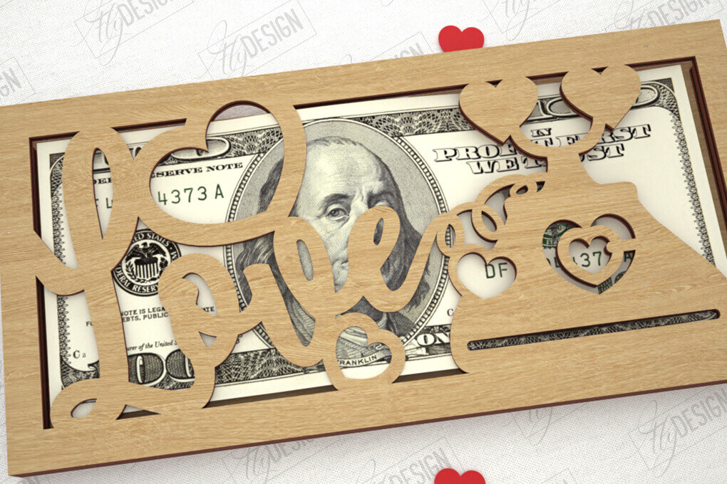 Intra απο ξύλο plywood 3mm-4mm πάχος – Κάτοχος χρημάτων για την ημέρα του Αγίου Βαλεντίνου | Ιδέα δώρου Δίασταση  20x20 cm INTRAFABR-111357935