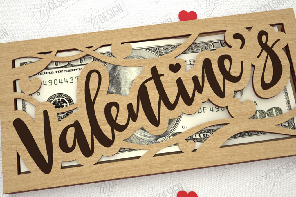 Intra απο ξύλο plywood 3mm-4mm πάχος – Κάτοχος χρημάτων για την ημέρα του Αγίου Βαλεντίνου | Ιδέα δώρου Δίασταση  20x20 cm INTRAFABR-111357893