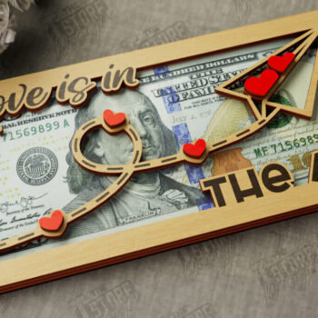 Intra απο ξύλο plywood 3mm-4mm πάχος – Πακέτο κατόχων χρημάτων για την ημέρα του Αγίου Βαλεντίνου Δίασταση  20x20 cm INTRAFABR-112499179 - Image 10