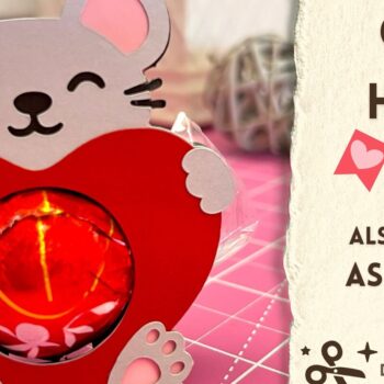 Intra απο ξύλο plywood 3mm-4mm πάχος – Θήκη καραμελών για την ημέρα του Αγίου Βαλεντίνου Δίασταση  20x20 cm INTRAFABR-90975479 - Image 1